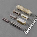 Double row 1.25mm Pitch HRS DF13 type wire to board connector